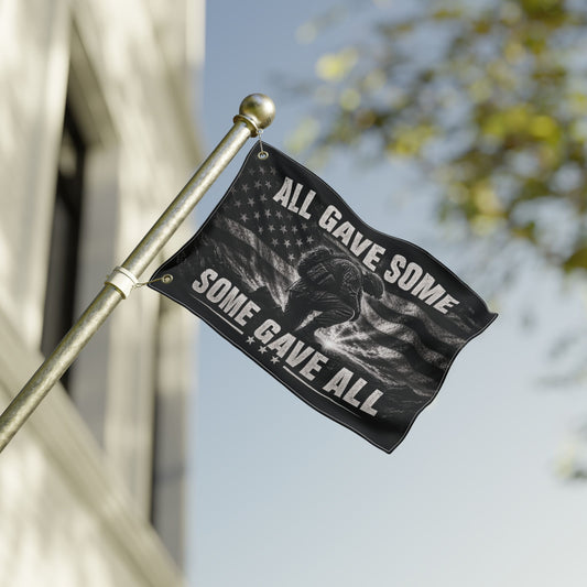 Memorial Military Flag – “All Gave Some, Some Gave All” Double-Sided Tribute Flag